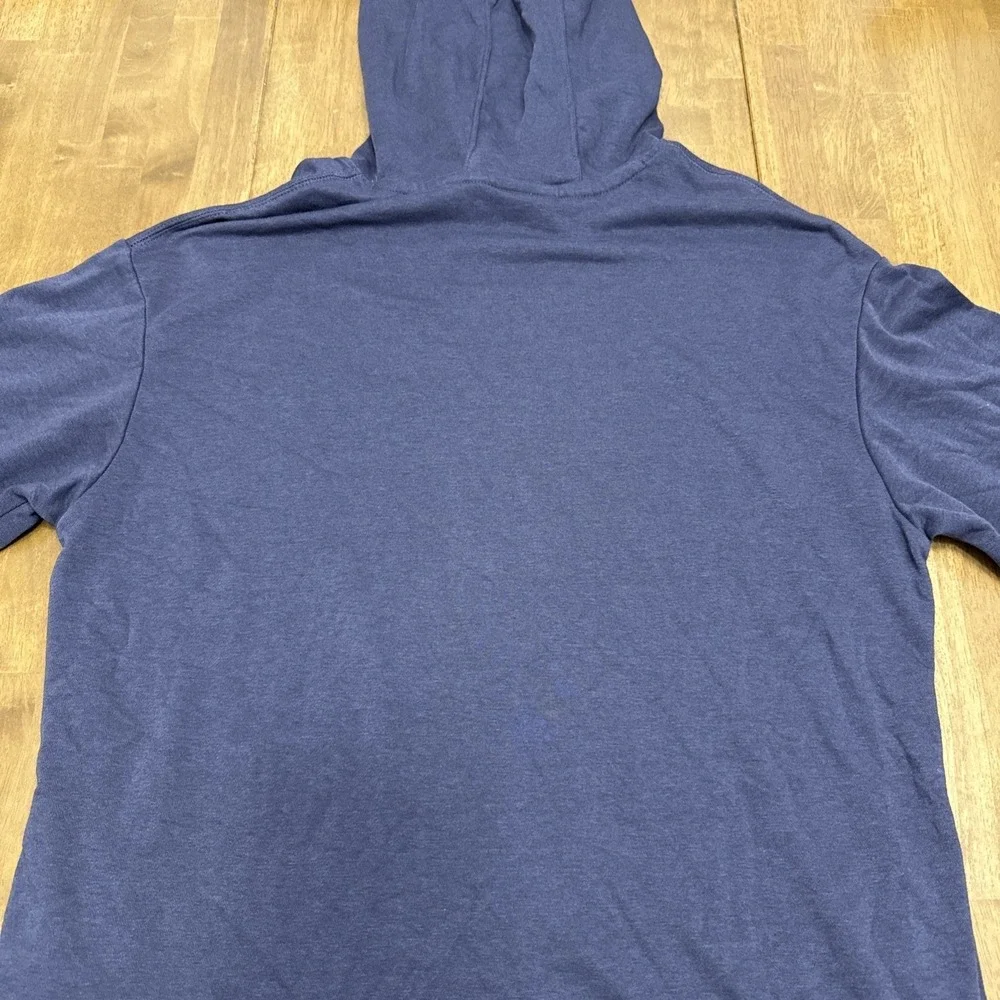 Nike hooded lounge dress women's medium metallic swoosh‎ active workout pockets